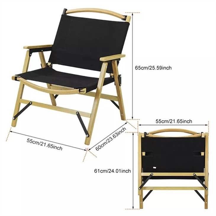 Luxury woods camping chair-3